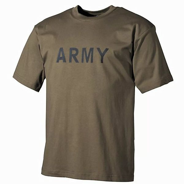 MFH T-Shirt T-Shirt bedruckt "Army" 100 % Baumwolle US Army Shirt günstig online kaufen