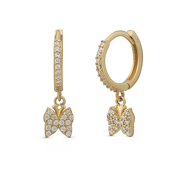 Suzan Gold Paar Creolen 375er Gold günstig online kaufen