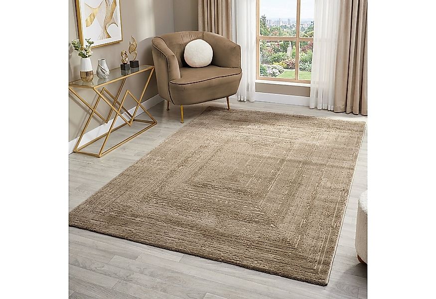 Vimoda Teppich Wohnzimmer neues premium Designteppich modern, Rechteckig, H günstig online kaufen
