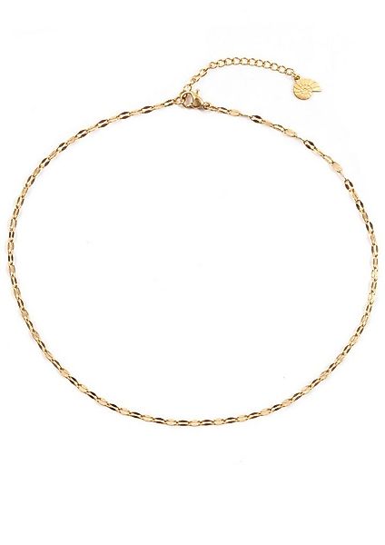 Hey Happiness Choker Rolo Kette Damen, Kurze Edelstahl Halskette ohne Anhän günstig online kaufen