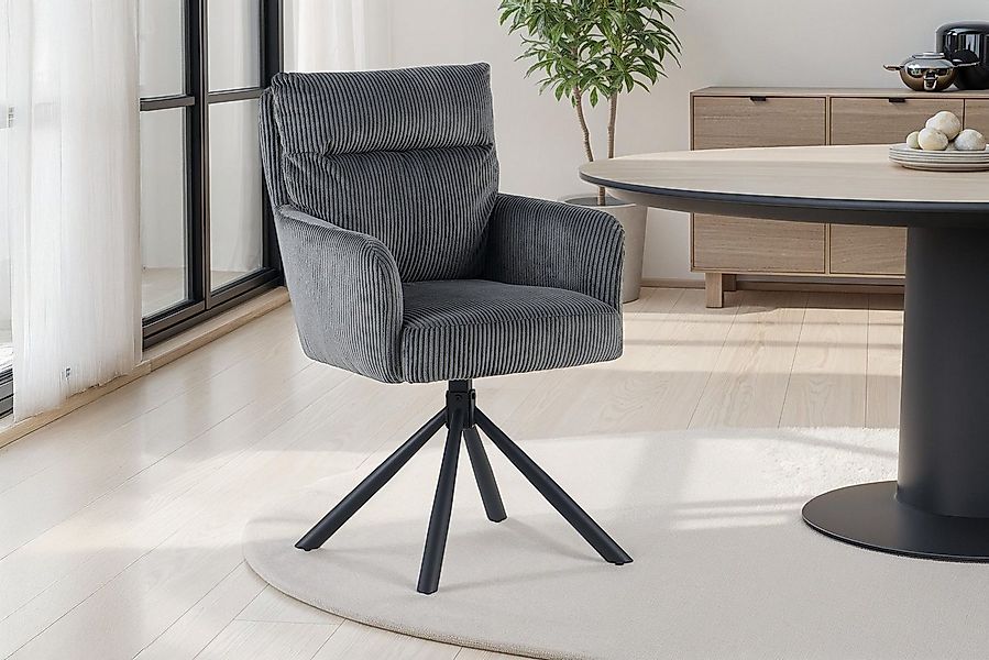 OTTO home Esszimmerstuhl Justin (Set, 2 St), gemütlicher Sessel mit Taschen günstig online kaufen