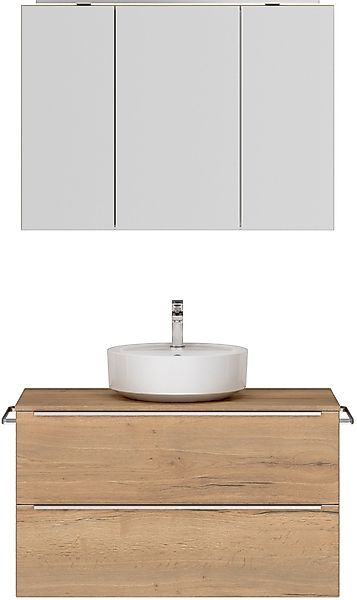 nobilia® Badmöbel-Set »Alvene«, (2 St., vormontiert, mit Soft-Close), inkl. günstig online kaufen