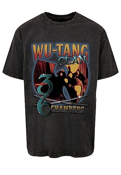 Mister Tee T-Shirt Mister Tee Wu Tang 36 Chambers O T-Shirt Baumwolle günstig online kaufen