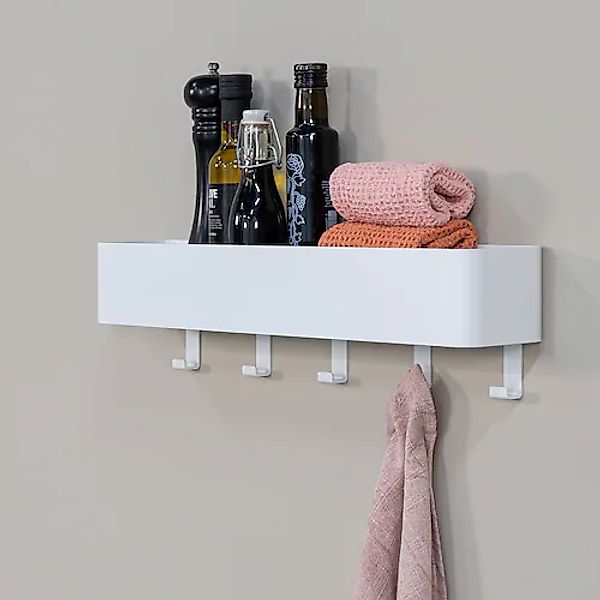 Spinder Design Garderobenhaken »Multi 5«, (1 St.), 2-in-1 Wandregal + Garde günstig online kaufen