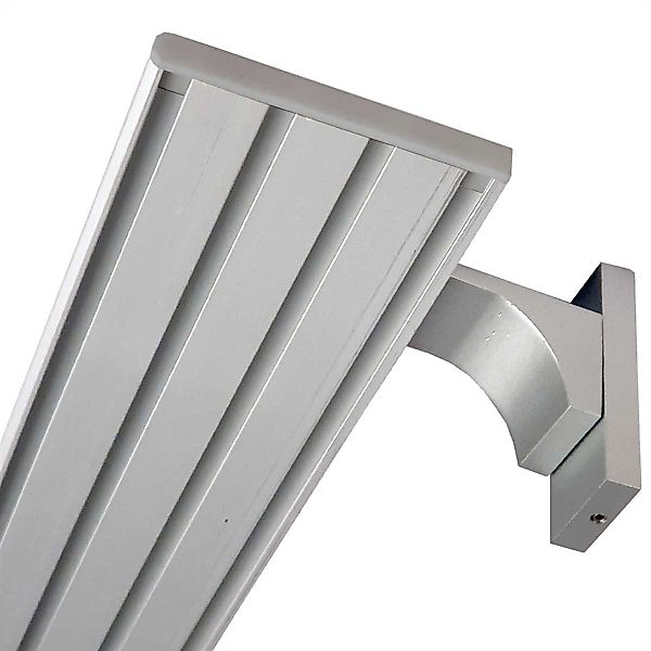 Bestlivings Gardinenschiene, 4-läufig, Fixmaß, Aluminium, verschraubte günstig online kaufen