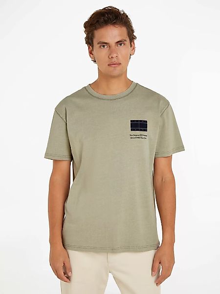 Tommy Jeans T-Shirt "TJM REG ESSENTIAL CB FLAG TEE", mit Rückenprint günstig online kaufen