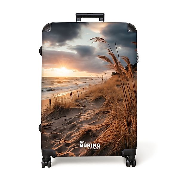 NoBoringSuitcases.com© Hartschalen-Trolley Strand bei Sonnenuntergang 77 günstig online kaufen