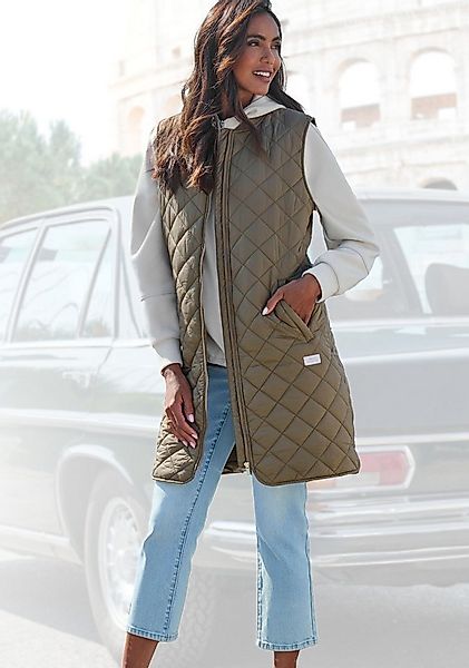 French Connection Longweste mit weit geschnittene Schultern günstig online kaufen