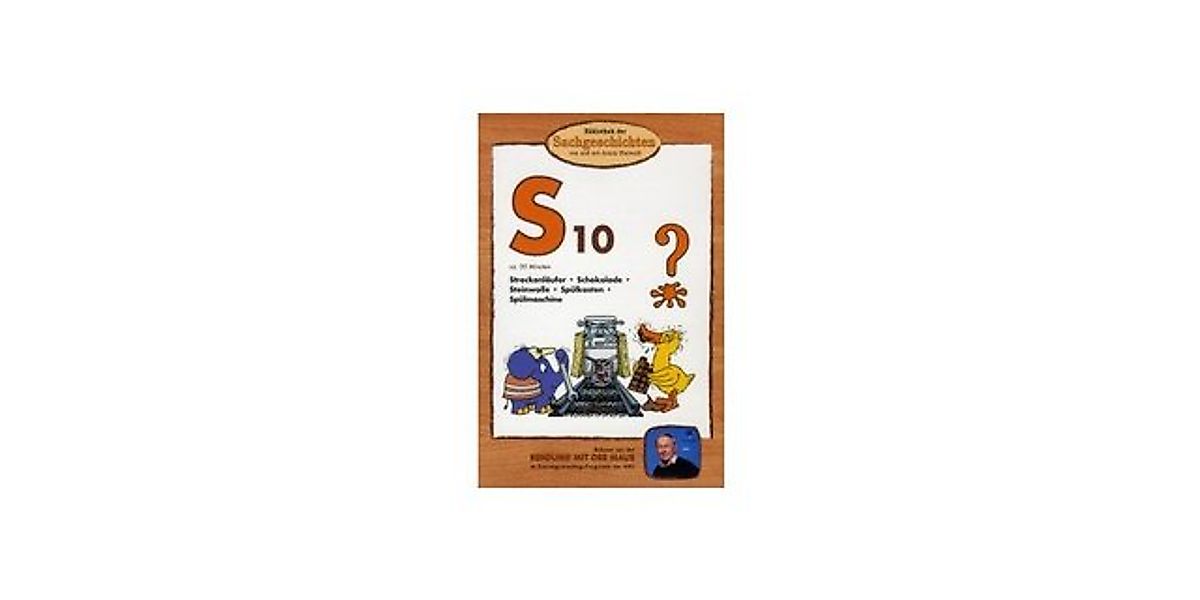 Music & Sounds DVD Bibliothek der Sachgeschichten - S10 (Schokolade - Spülm günstig online kaufen