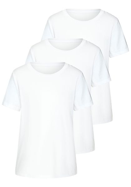 Beachtime T-Shirt mit modischem Schlitz am günstig online kaufen