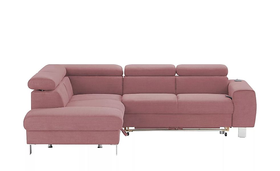 uno Ecksofa  Los Angeles - rosa/pink - 249 cm - 72 cm - Polstermöbel > Sofa günstig online kaufen