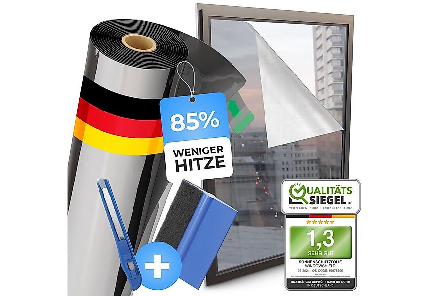 WindowShield Sonnenschutz-Fensterfolie, UV-Schutz Sonnenschutzfolie Fenster günstig online kaufen