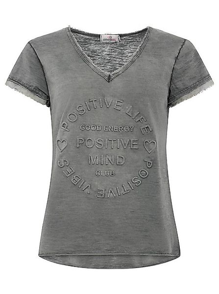 Zwillingsherz T-Shirt Damen T-Shirt Positive Mind in verschiedenen Farben A günstig online kaufen