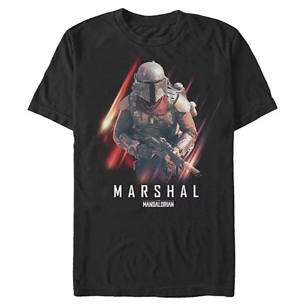 Star Wars - The Mandalorian - The Marshal Marshal Action - Männer T-Shirt günstig online kaufen