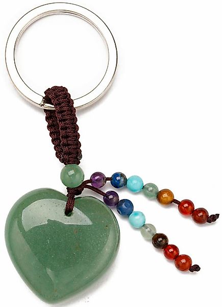 Firetti Schlüsselanhänger "Schmuck Geschenk Herz" mit Edelsteinen günstig online kaufen