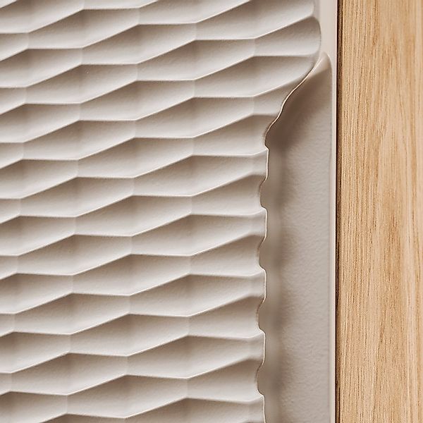 Lomadox Hängeschrank OLUO-56-BEIGE Wandschrank Badschrank, Eiche günstig online kaufen