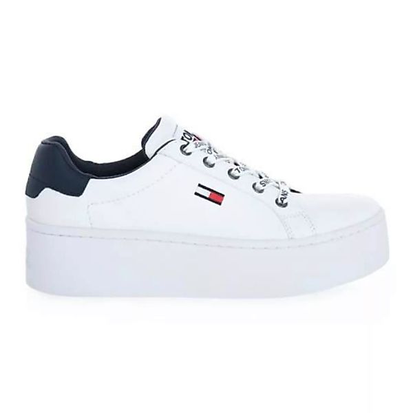 Tommy Hilfiger Ybr Iconic Lea Schuhe EU 40 White / Navy Blue günstig online kaufen