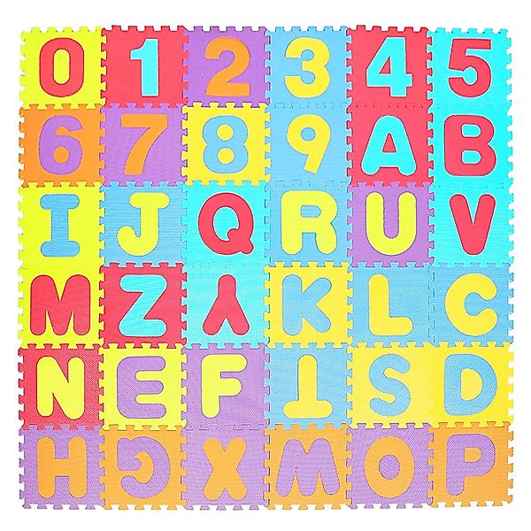 JEOBEST Steckpuzzle Puzzlematte mit Zahlen und günstig online kaufen