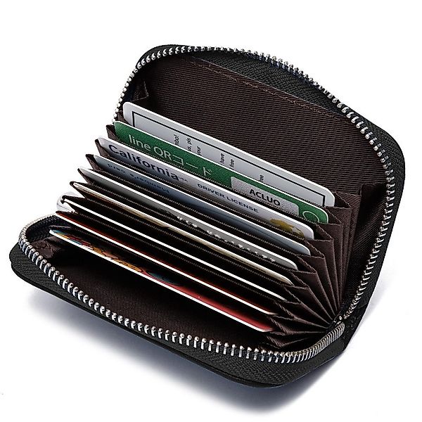 Fomax Geldbörse aus Leder, elegantes Kartenetui günstig online kaufen