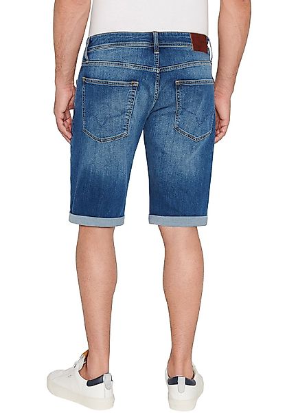 Pepe Jeans Herren Jeans Short STRAIGHT SHORT - Regular Fit - Blau - Blue De günstig online kaufen