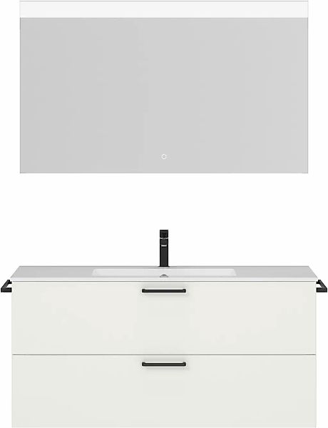 nobilia Badmöbel-Set "Tolvina", (2 St., vormontiert, mit Soft-Close), inkl. günstig online kaufen