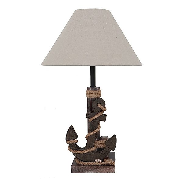 Grafelstein Tischleuchte Tischlampe ANKER braun D35cm günstig online kaufen