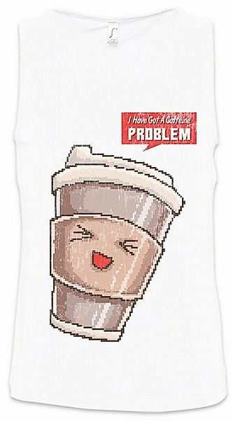 Urban Backwoods Tanktop Caffeine Problem Ärmelloses T-Shirt Kaffee Coffeine günstig online kaufen