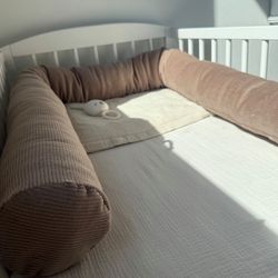LittleANTunique Nestchenschlange Wickeltischumrandung I Bettschlange Cord günstig online kaufen