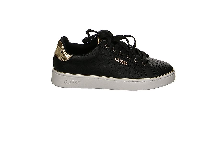 Guess Guess Synthetik Schnürschuhe schwarz Schnürschuh günstig online kaufen