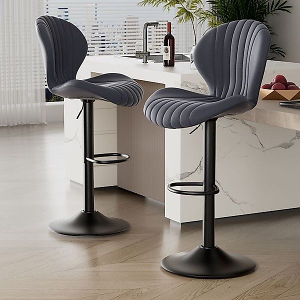 HawthyHome Barhocker Drehhocker, Höhenverstellbare Barstühle mit günstig online kaufen