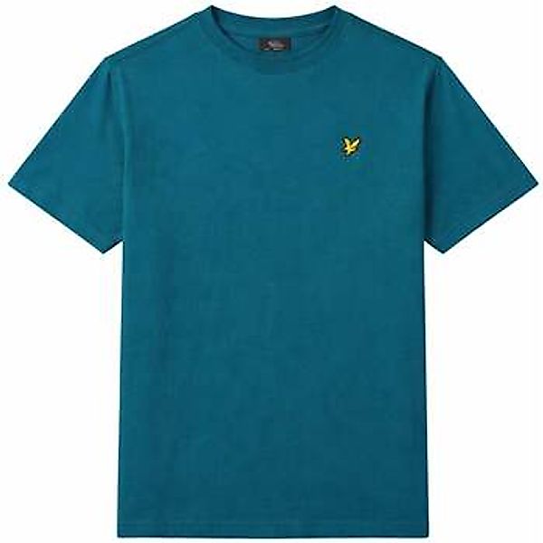 Lyle & Scott  T-Shirts & Poloshirts Plain T-Shirt Lagoon günstig online kaufen