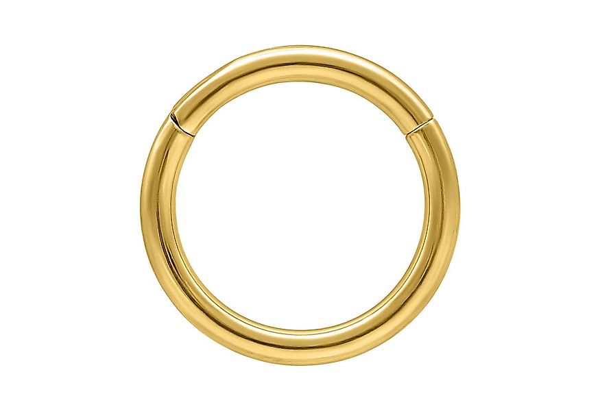 Wildcat Nasenpiercing Hinged Ring - 0.8 mm, 5.0 mm, Gold, Titan Grad 23 - w günstig online kaufen