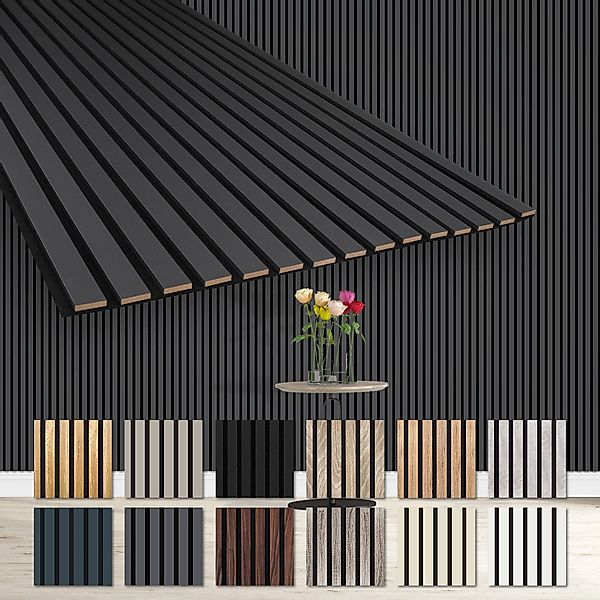 Hexim Wanddekoobjekt AP05 (Akustikpaneele 278x60cm Holz günstig online kaufen