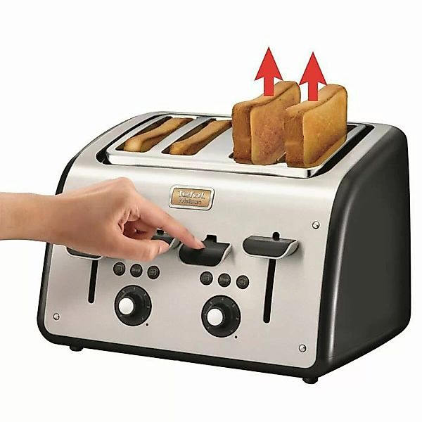 Toaster Tefal Tt7708 Schwarz 1700 W günstig online kaufen