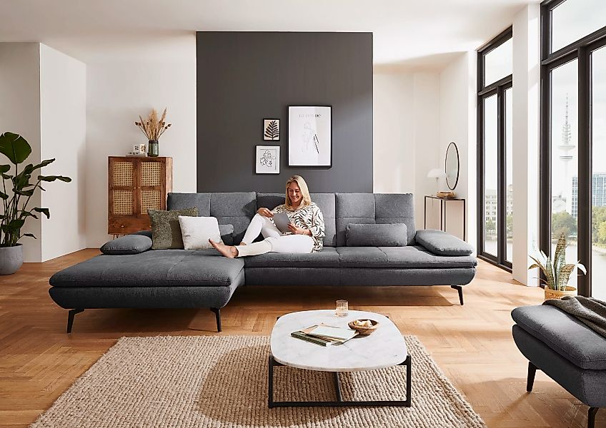 Die PlanBar Ecksofa "MP-IN23002 L-Form", (2 St.), wahlweise mit Armteil- un günstig online kaufen