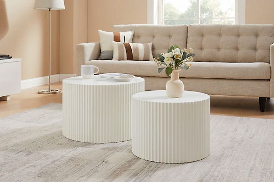 SalesFever Couchtisch »New Orleans stilvoller Couchtisch« Set, 2 Stk. tlg. günstig online kaufen