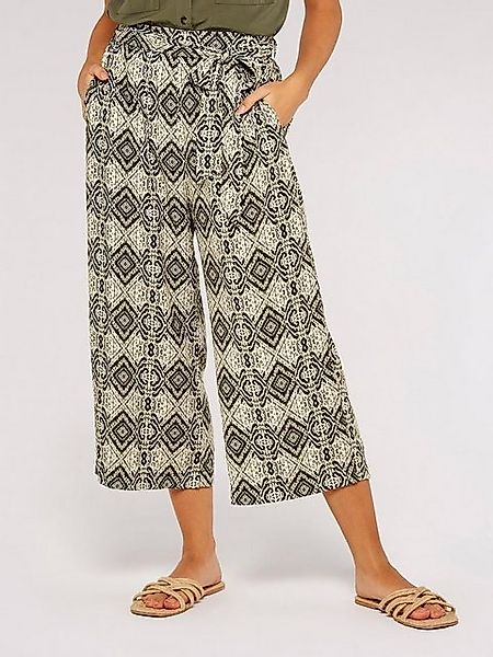 Apricot Culotte Ikat Tile Culotte, (1-tlg., Stoffgürtel) leger günstig online kaufen