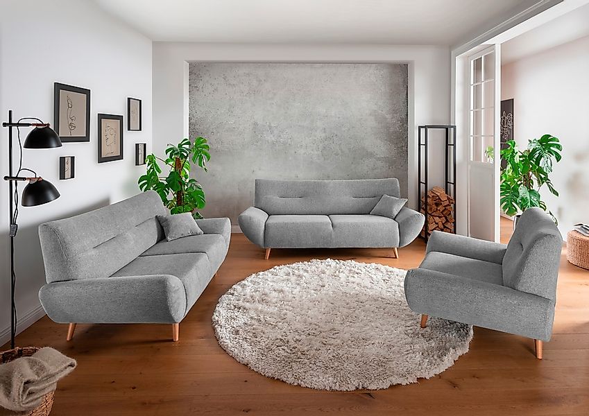 INOSIGN Polstergarnitur "Drago elegant und zeitlos, komfortabel, moderne Fo günstig online kaufen