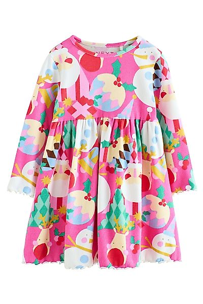 Next Blusenkleid Langärmeliges Weihnachtskleid (1-tlg) günstig online kaufen