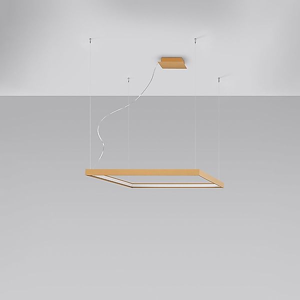 SOLLUX lighting Kronleuchter »NELYA«, 1 flammig, Leuchtmittel LED-Modul   L günstig online kaufen