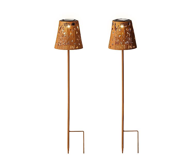 Lumineo LED Solarleuchte, Dauerlicht, warmweiß, LED günstig online kaufen