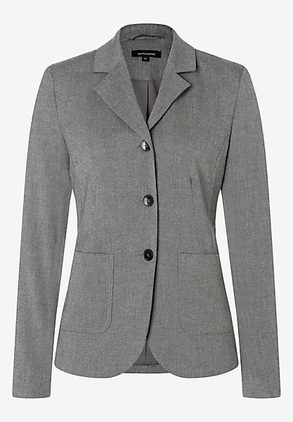 Nadelstreifenblazer, taupe, Herbst-Kollektion günstig online kaufen