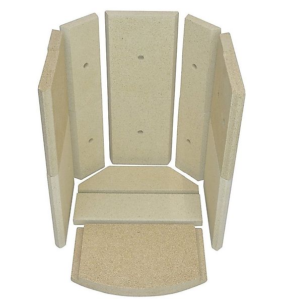 kaminXpert Feuerraumplatten für Fireplace Alicante Kaminofen Ersatzteil Feu günstig online kaufen