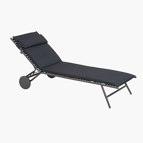 Sonnenliege Miami II BeComfort® dunkelgrau günstig online kaufen