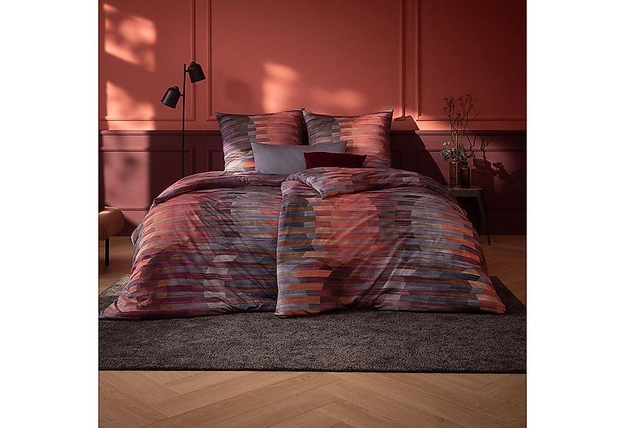 Estella Bettwäsche Estella Mako Jersey Bettwäsche 135x200 Auri abendrot Str günstig online kaufen