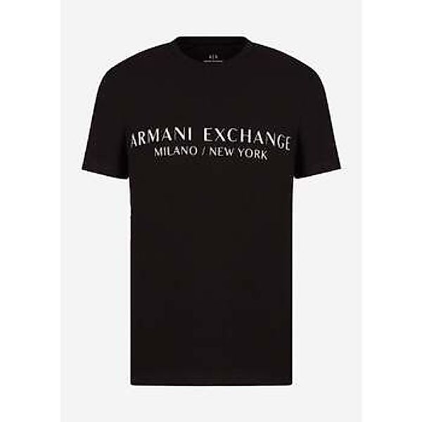 EAX  T-Shirt Slim fit t-shirt - black günstig online kaufen
