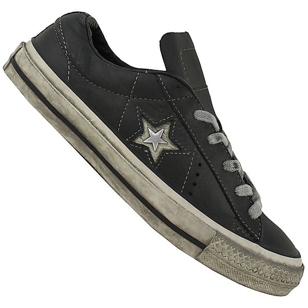 Converse Chuck Taylor All Star ONE Vintage Leather Unisex-Sneake Black günstig online kaufen