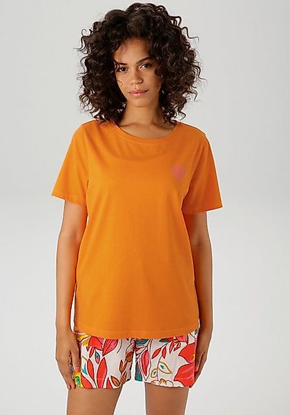 Aniston CASUAL T-Shirt, mit großem Statement-Schriftzug im Rücken günstig online kaufen