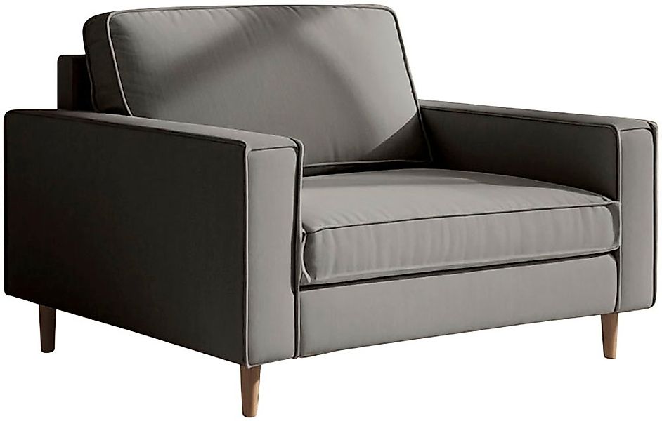 Home affaire Loveseat »Pinto Skandi 105 cm, Chenille, Struktur« günstig online kaufen