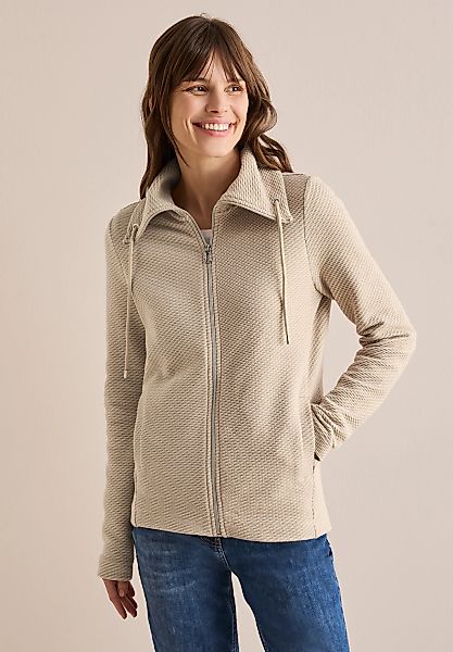 Cecil Cardigan, mit Tunnelzugband am Kragen günstig online kaufen